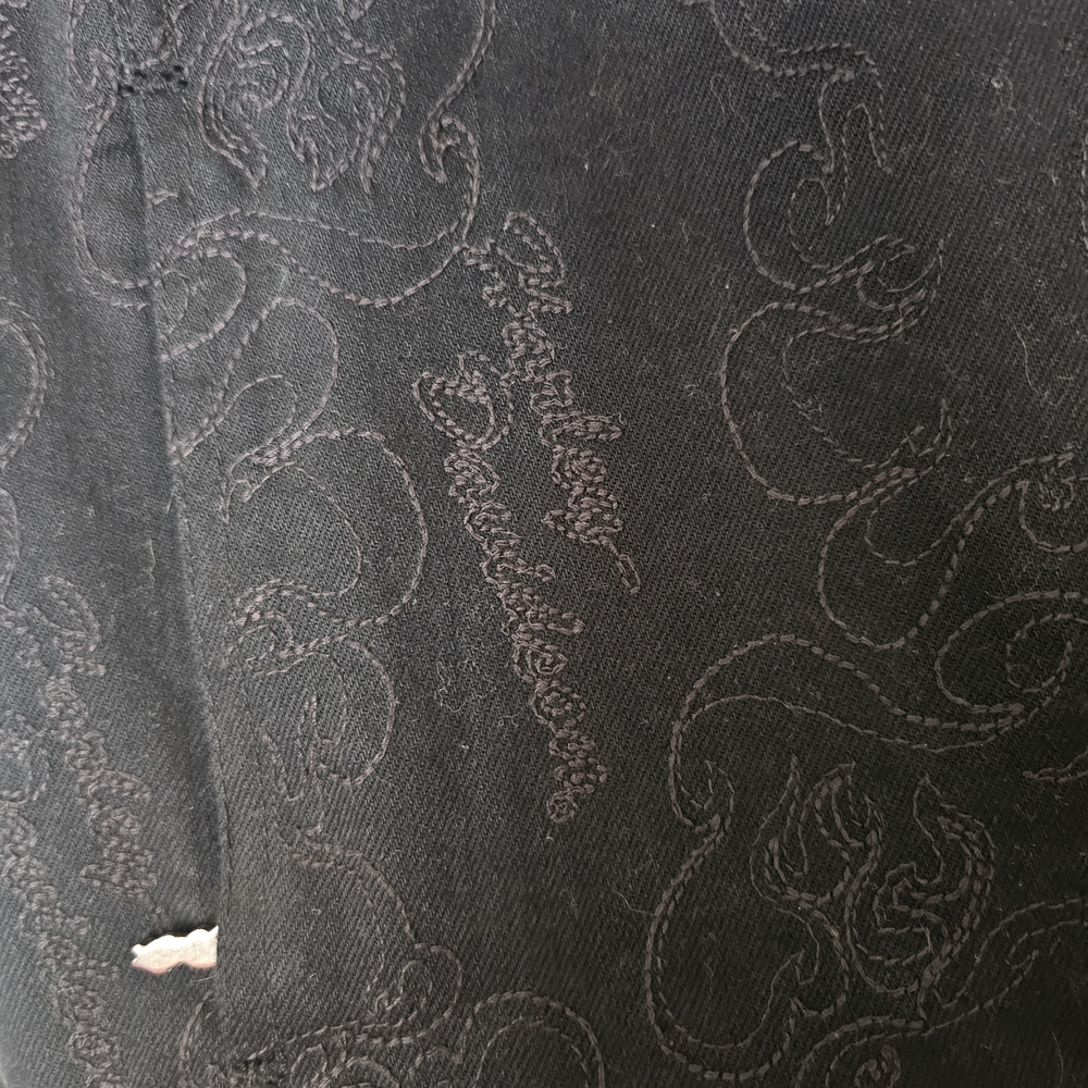 Harley-Davidson Black Patterned Jacket - image 5